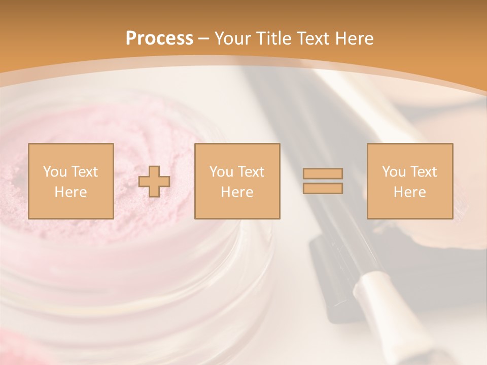 Pink Foundation Blush PowerPoint Template
