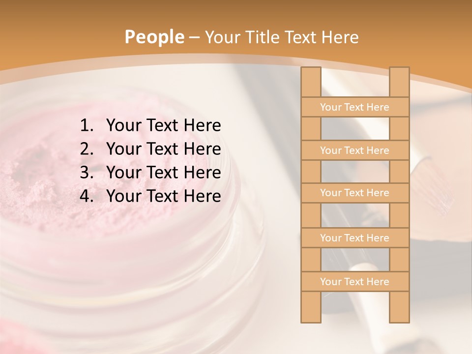Pink Foundation Blush PowerPoint Template