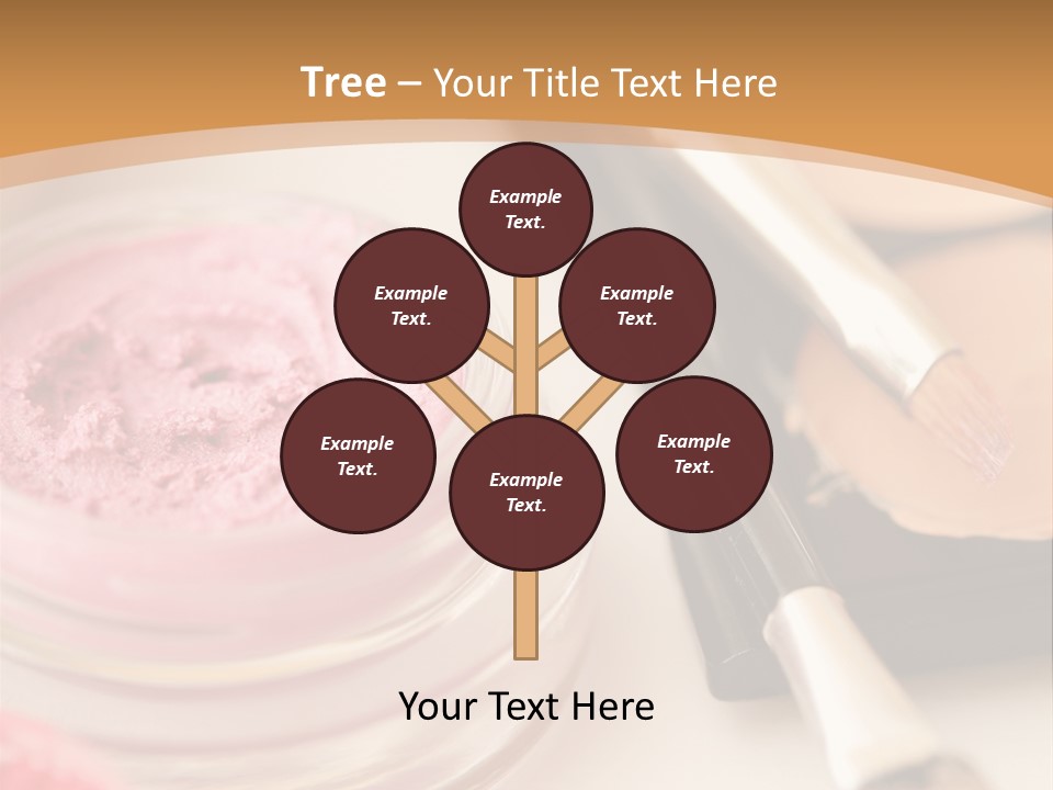 Pink Foundation Blush PowerPoint Template