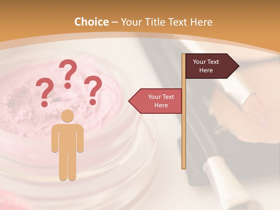 Pink Foundation Blush PowerPoint Template