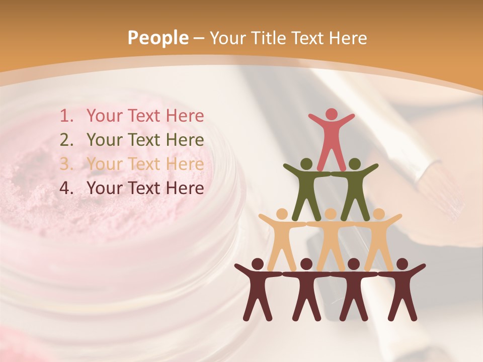 Pink Foundation Blush PowerPoint Template
