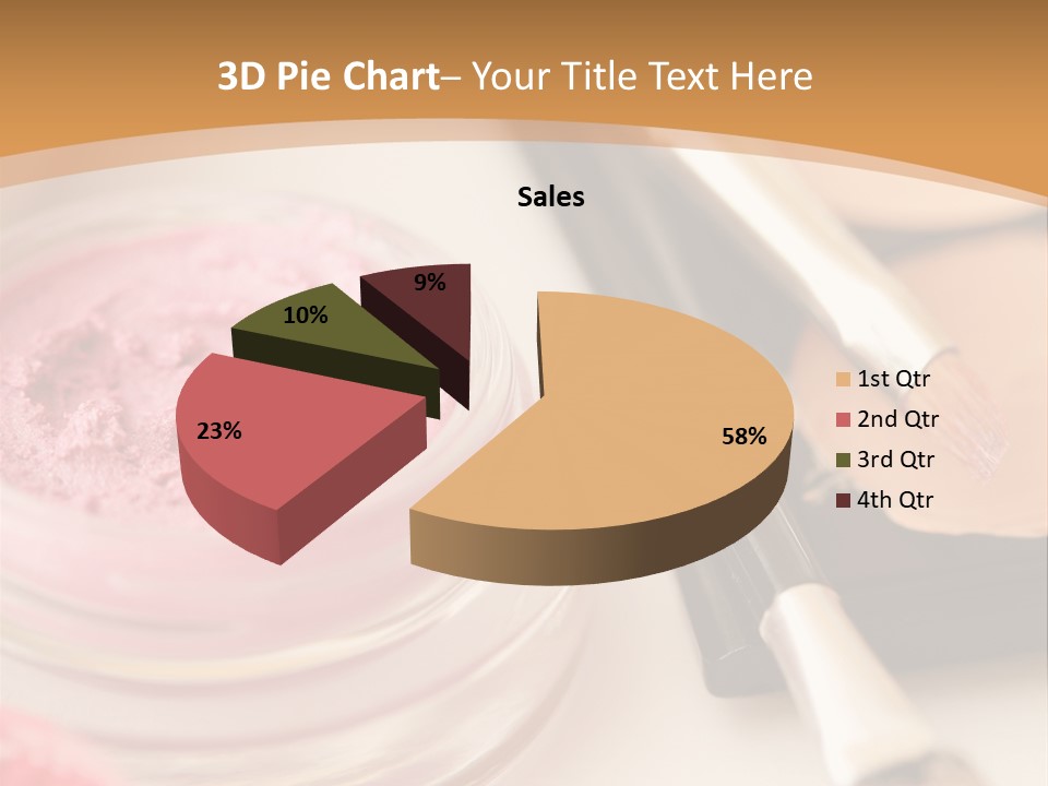 Pink Foundation Blush PowerPoint Template