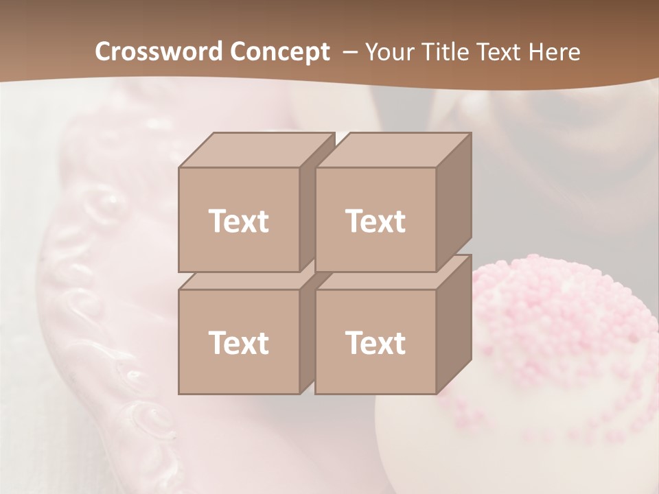 Royal Icing Plate Icing PowerPoint Template