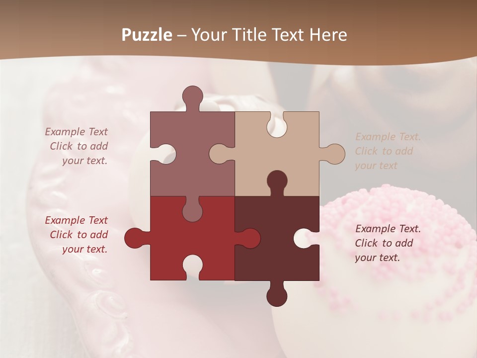 Royal Icing Plate Icing PowerPoint Template