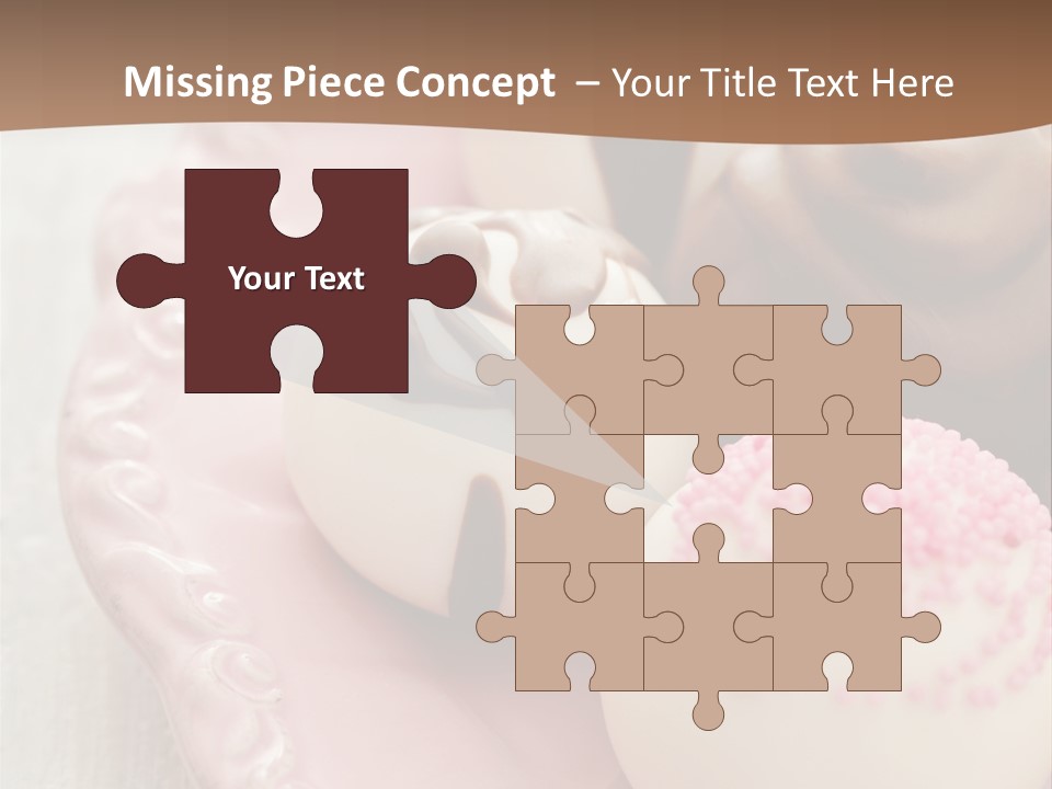 Royal Icing Plate Icing PowerPoint Template