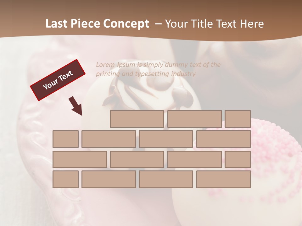 Royal Icing Plate Icing PowerPoint Template