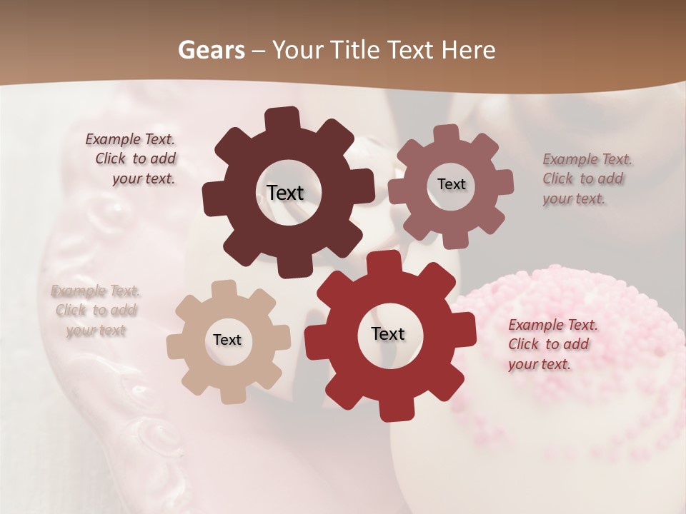 Royal Icing Plate Icing PowerPoint Template