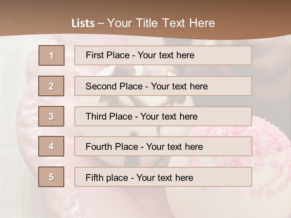 Royal Icing Plate Icing PowerPoint Template