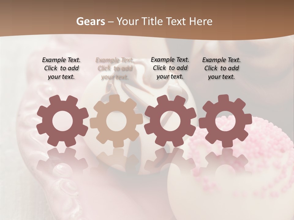 Royal Icing Plate Icing PowerPoint Template