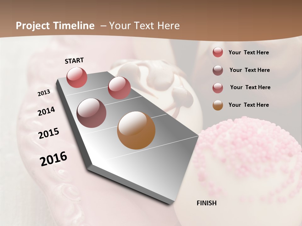 Royal Icing Plate Icing PowerPoint Template
