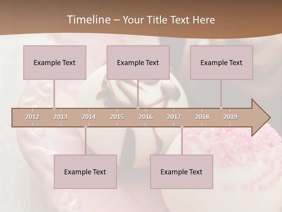 Royal Icing Plate Icing PowerPoint Template