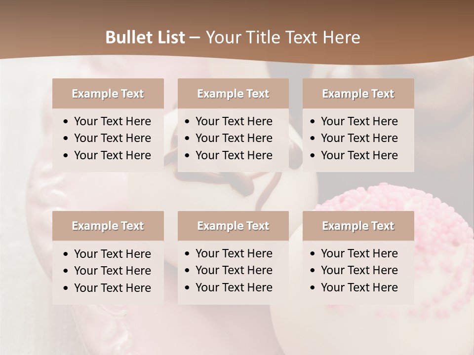 Royal Icing Plate Icing PowerPoint Template