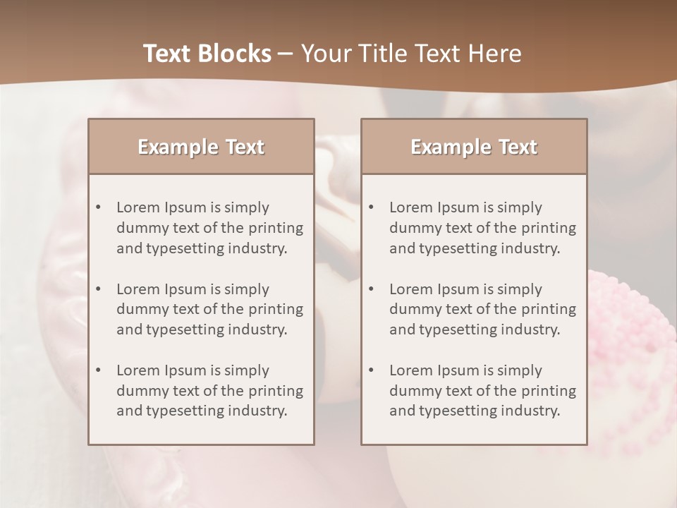 Royal Icing Plate Icing PowerPoint Template