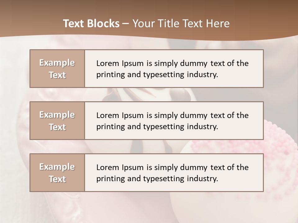 Royal Icing Plate Icing PowerPoint Template