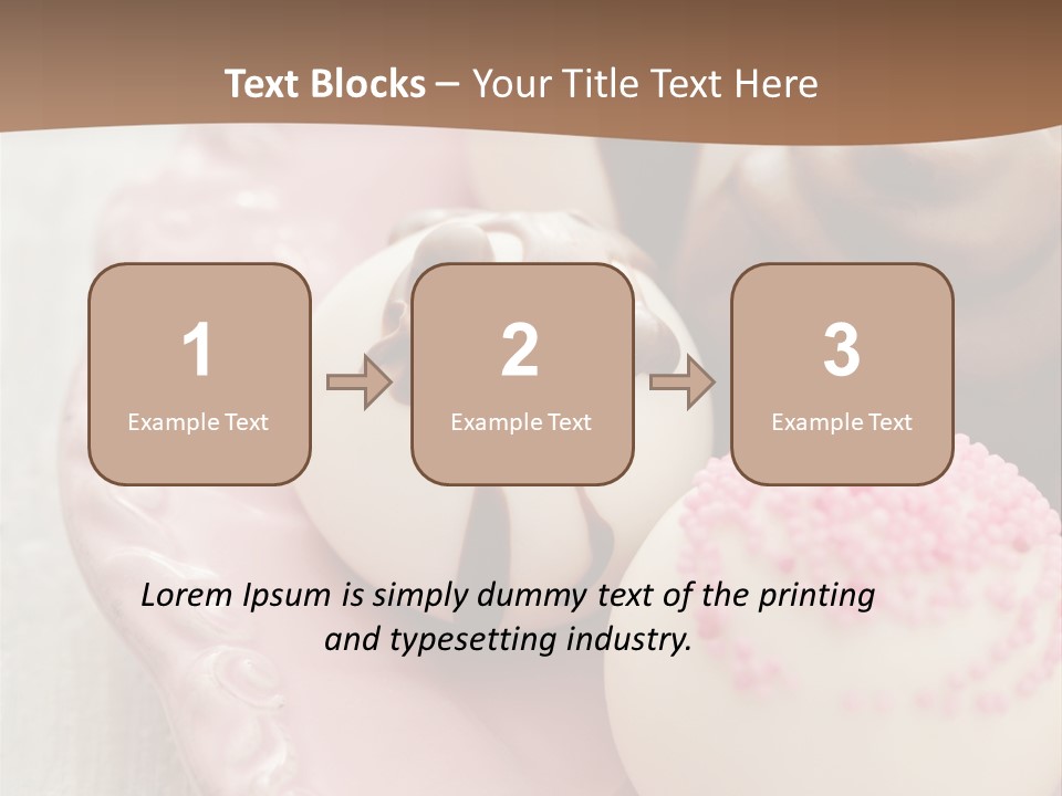 Royal Icing Plate Icing PowerPoint Template