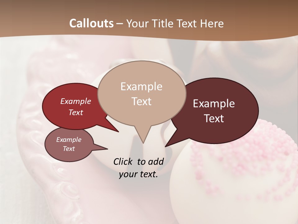 Royal Icing Plate Icing PowerPoint Template