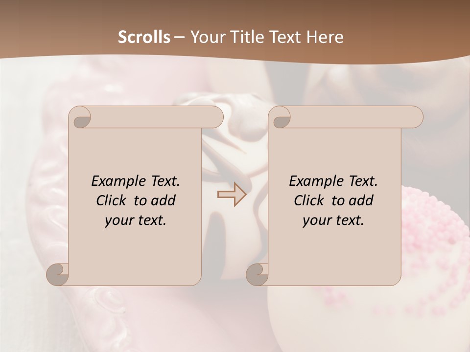Royal Icing Plate Icing PowerPoint Template