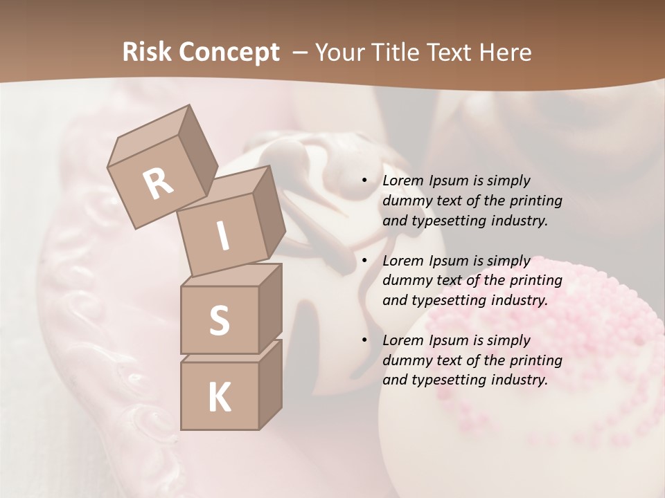 Royal Icing Plate Icing PowerPoint Template
