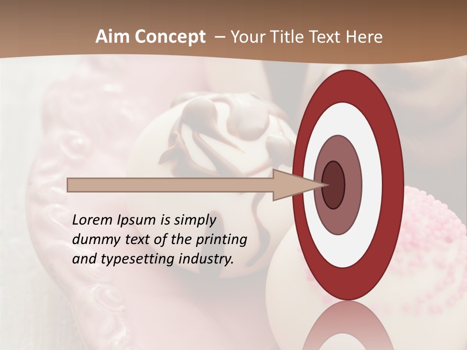 Royal Icing Plate Icing PowerPoint Template