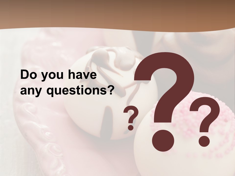 Royal Icing Plate Icing PowerPoint Template