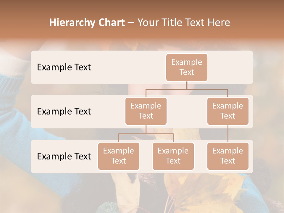 October Girl Maple PowerPoint Template