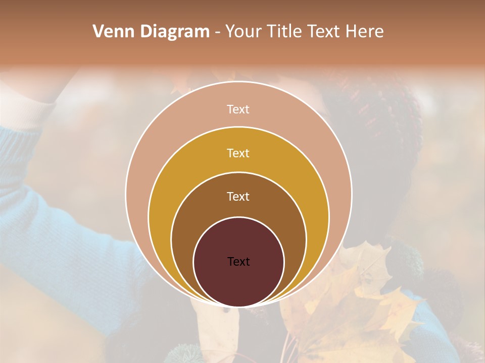 October Girl Maple PowerPoint Template