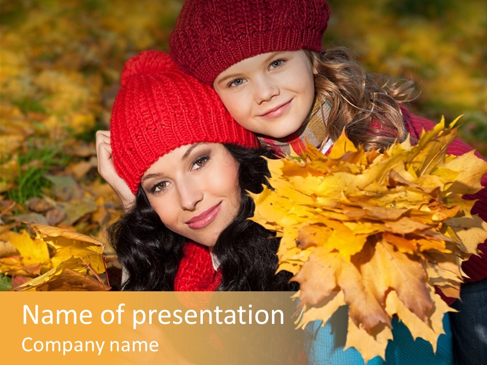Autumnal Smiling Nature PowerPoint Template