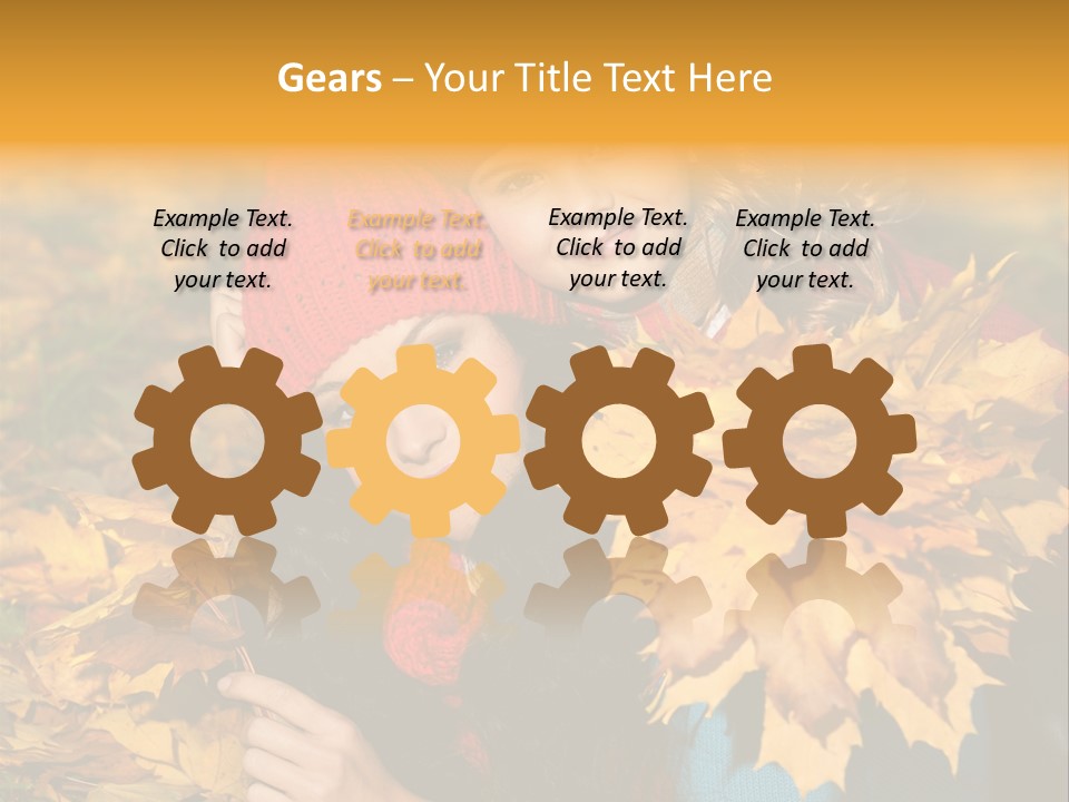 Autumnal Smiling Nature PowerPoint Template