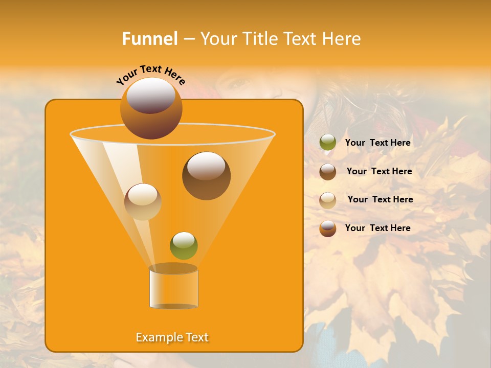 Autumnal Smiling Nature PowerPoint Template