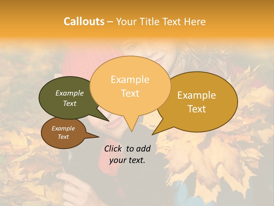 Autumnal Smiling Nature PowerPoint Template