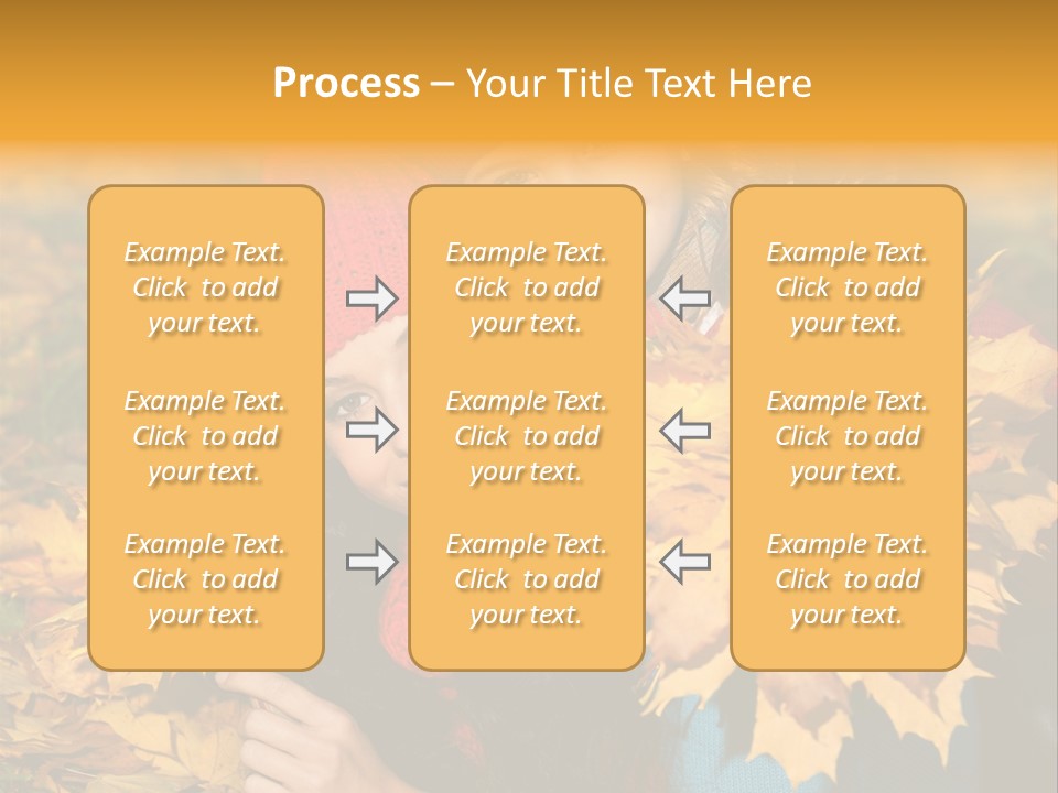Autumnal Smiling Nature PowerPoint Template