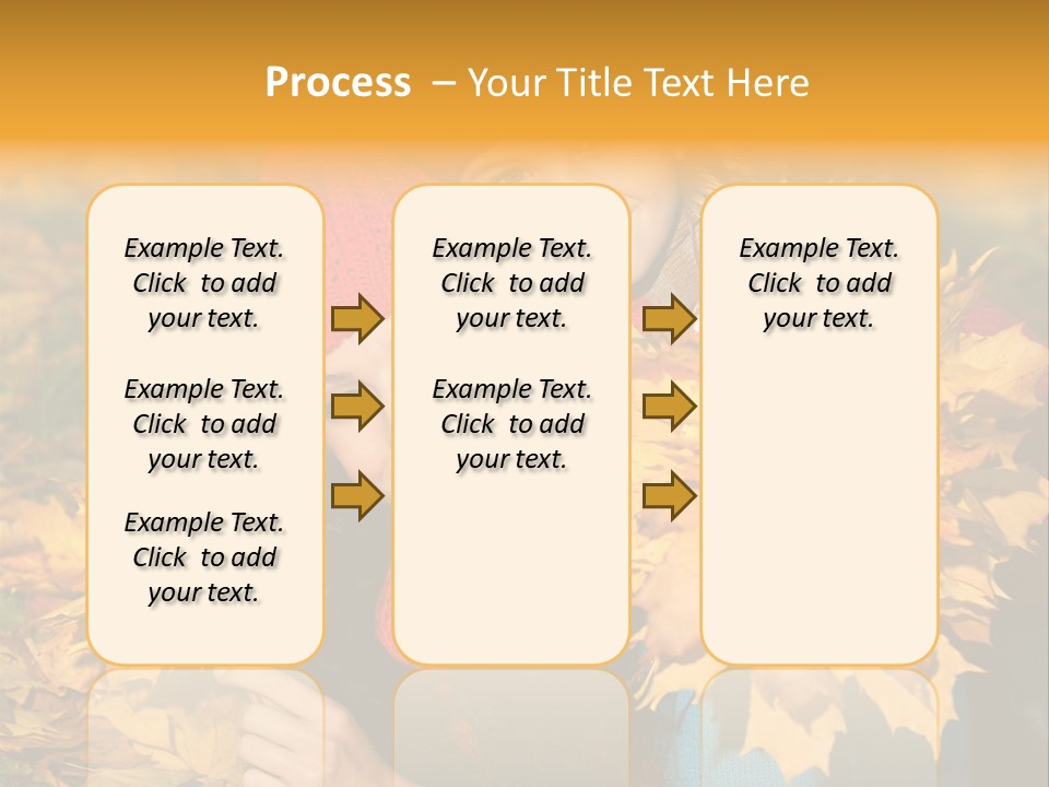 Autumnal Smiling Nature PowerPoint Template