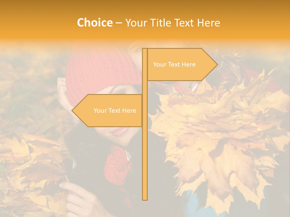 Autumnal Smiling Nature PowerPoint Template