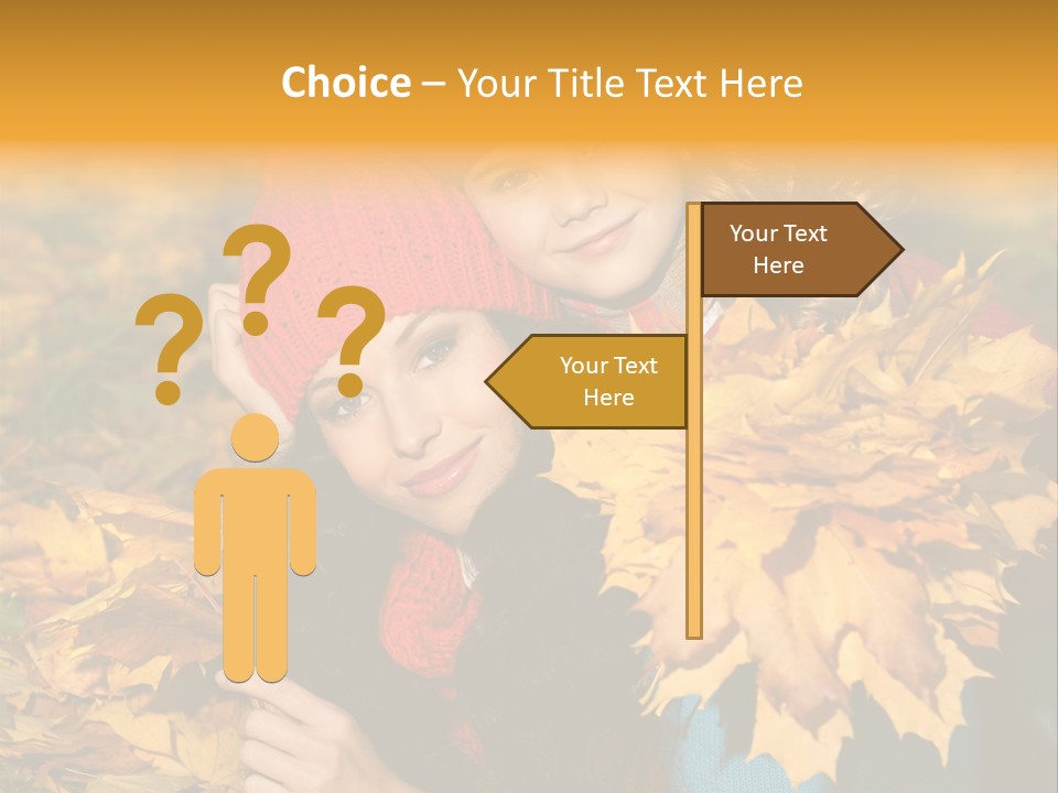 Autumnal Smiling Nature PowerPoint Template