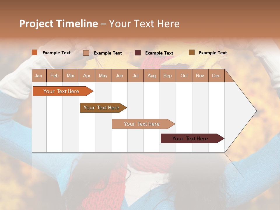 Cheerful Nature Girl PowerPoint Template