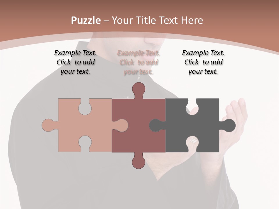 Guidance Arabic Hand PowerPoint Template