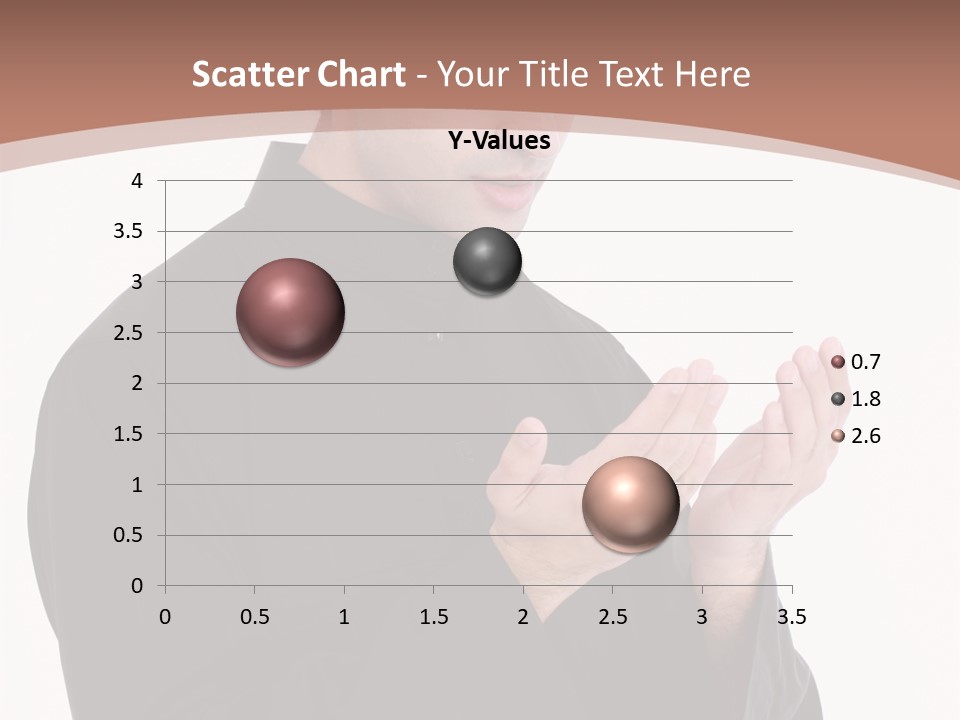 Guidance Arabic Hand PowerPoint Template