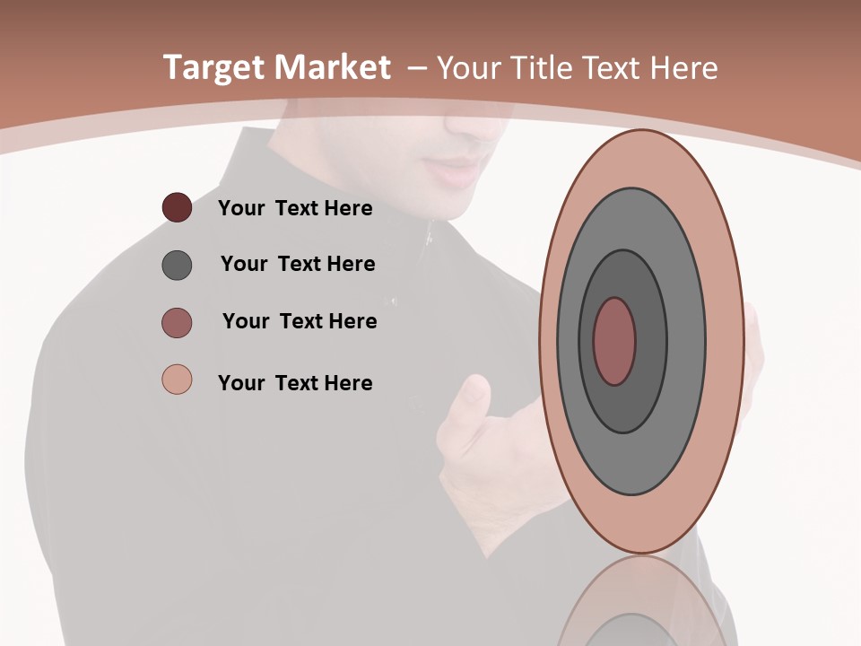 Guidance Arabic Hand PowerPoint Template