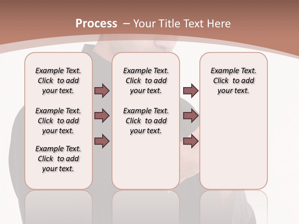 Guidance Arabic Hand PowerPoint Template