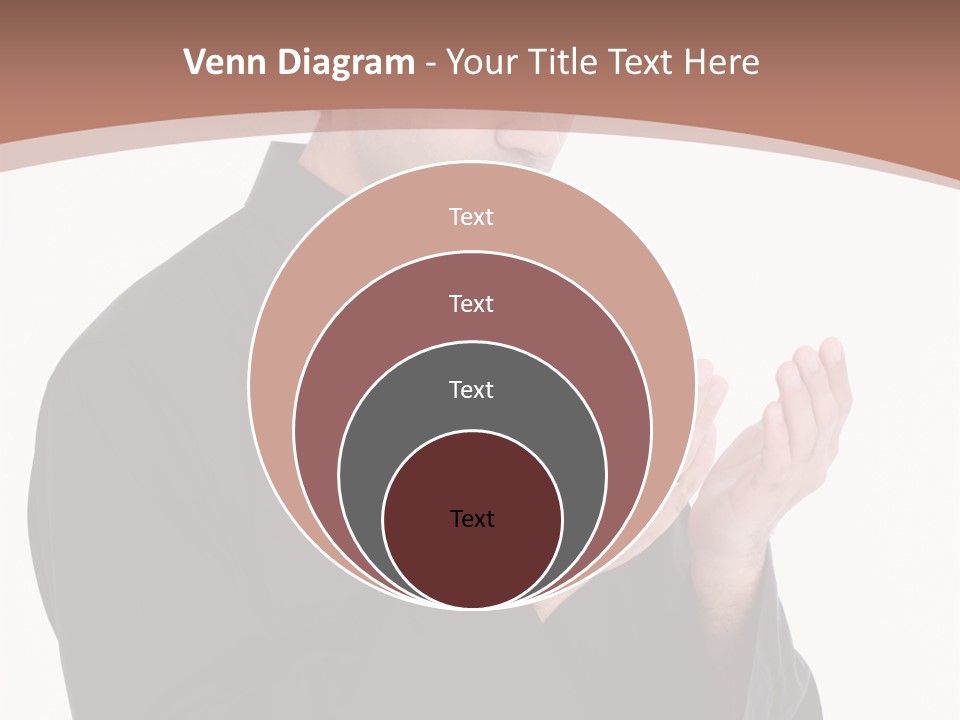 Guidance Arabic Hand PowerPoint Template