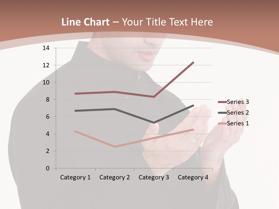 Guidance Arabic Hand PowerPoint Template