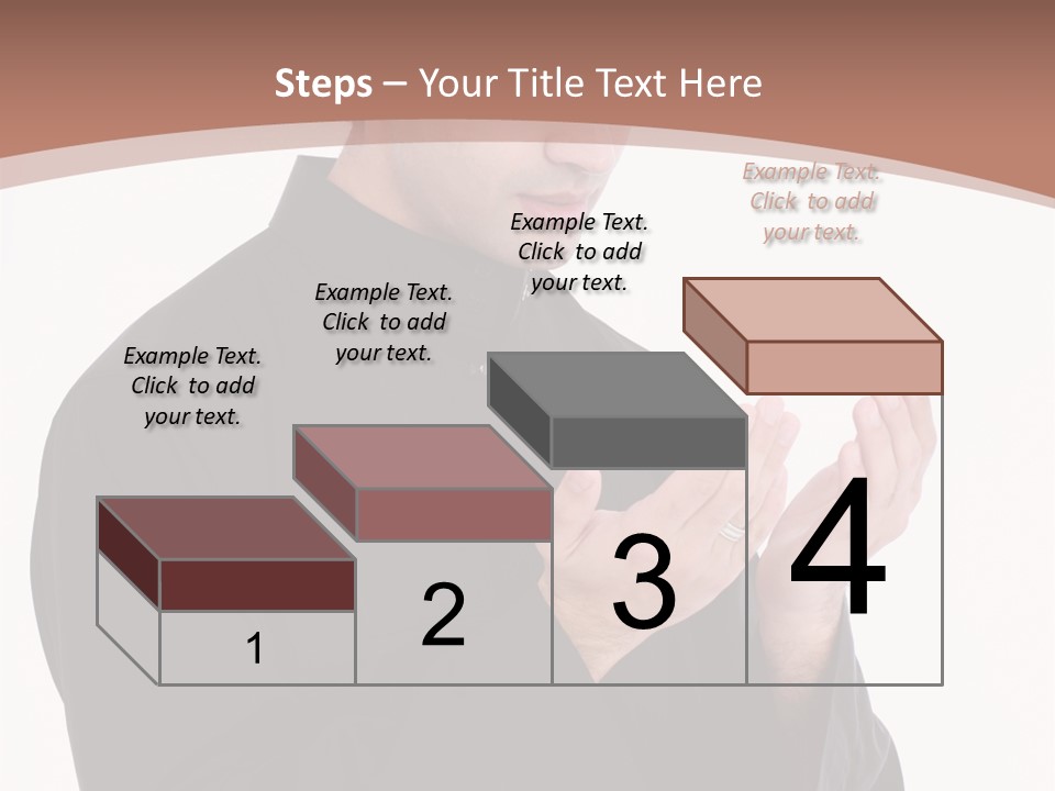 Guidance Arabic Hand PowerPoint Template
