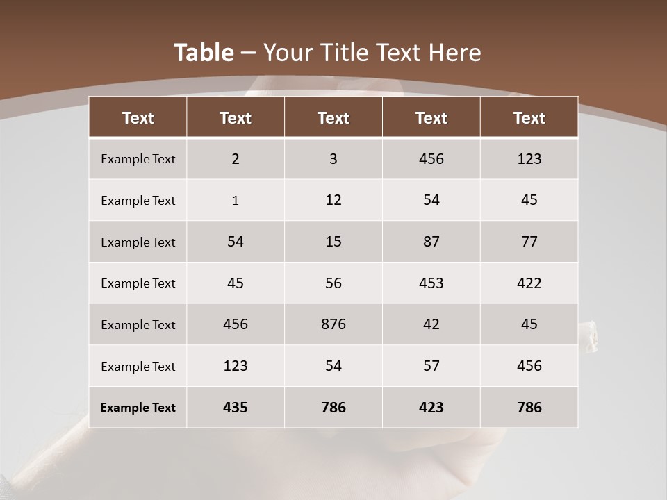 Health Portrait Smoke PowerPoint Template