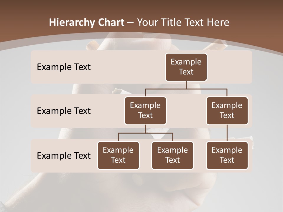 Health Portrait Smoke PowerPoint Template