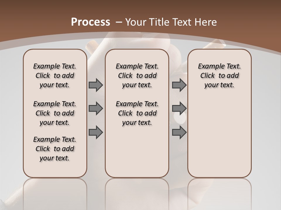 Health Portrait Smoke PowerPoint Template