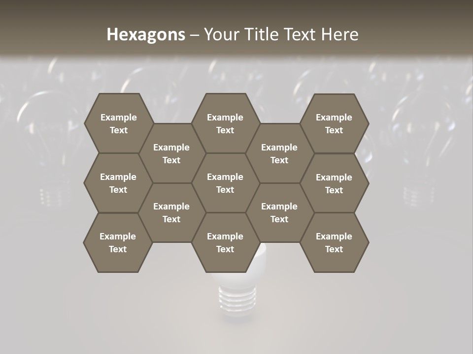 Fluorescent Tungsten Bulb PowerPoint Template