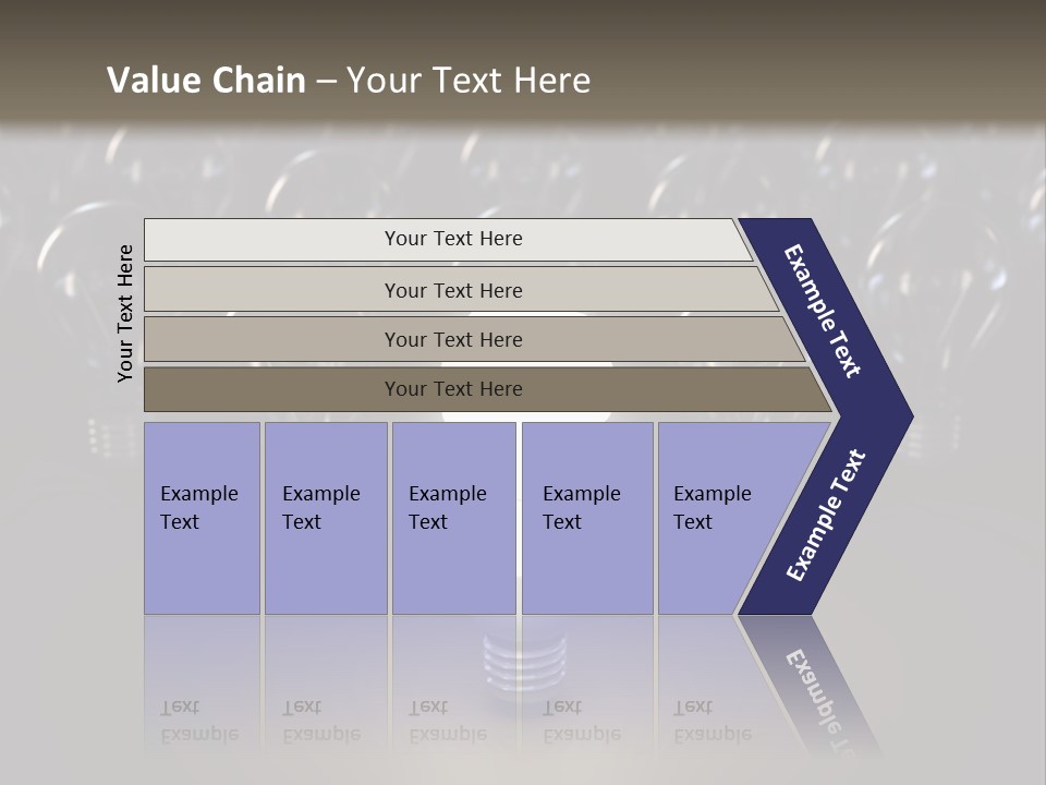 Fluorescent Tungsten Bulb PowerPoint Template
