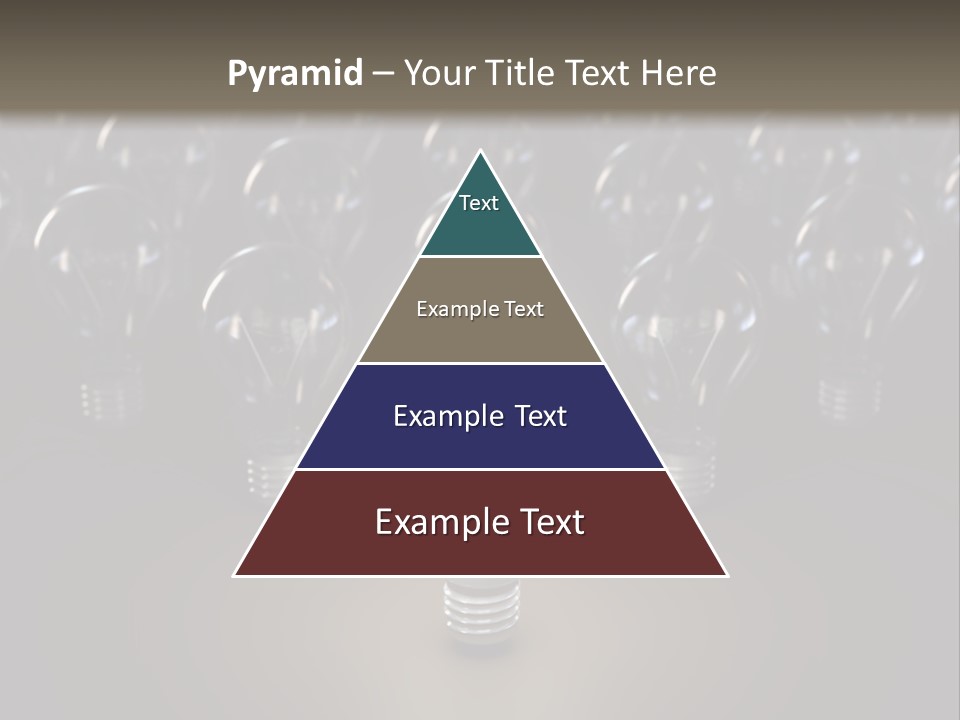 Fluorescent Tungsten Bulb PowerPoint Template