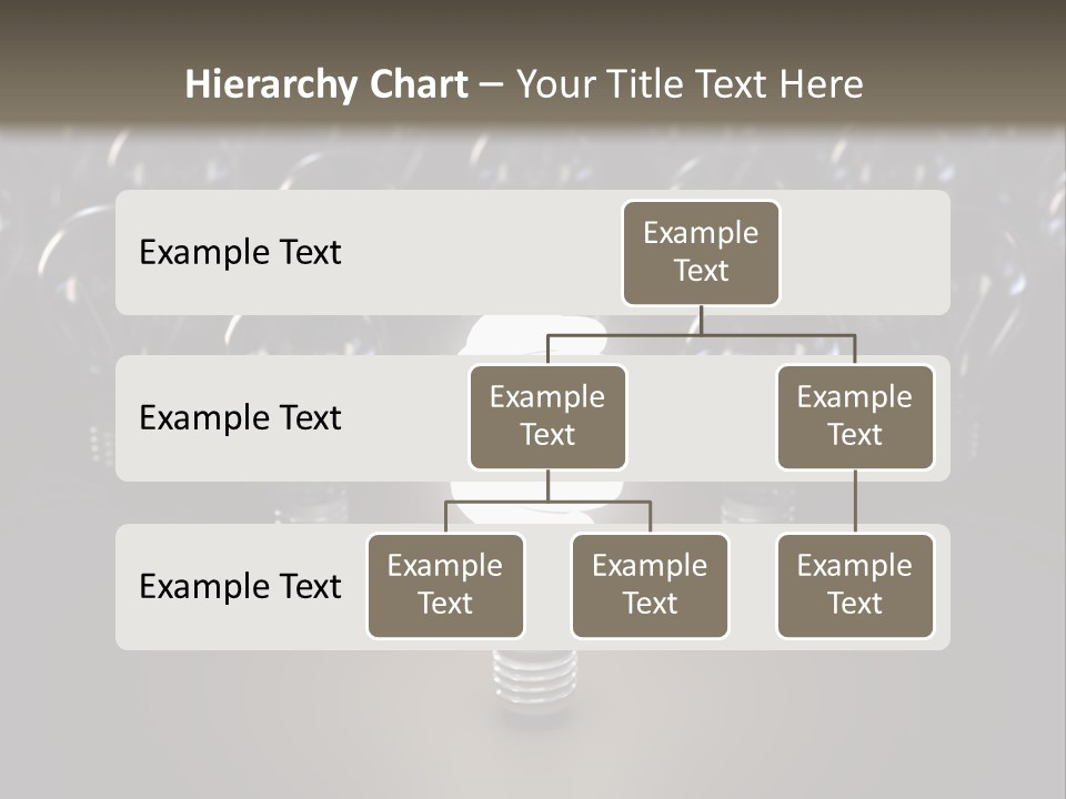 Fluorescent Tungsten Bulb PowerPoint Template
