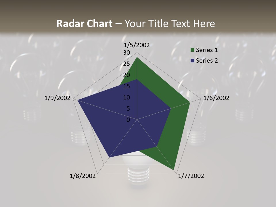 Fluorescent Tungsten Bulb PowerPoint Template